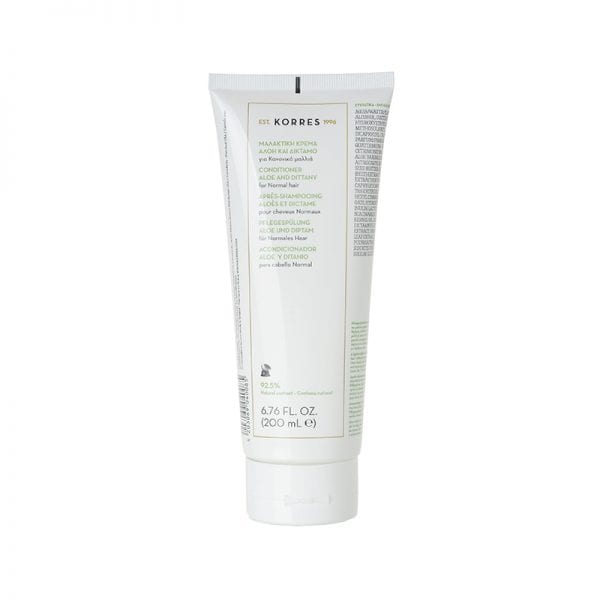 Korres Aloe dittany condiotioner normal hair