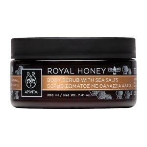 apivita  body scrub royal honey